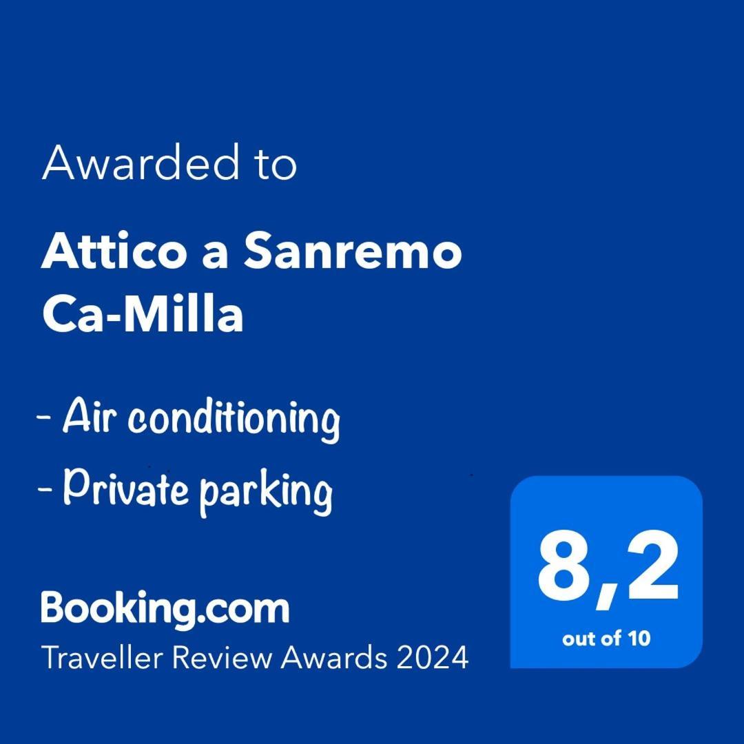 Ca-Milla Con Parcheggio Privato Sanremo Exterior foto